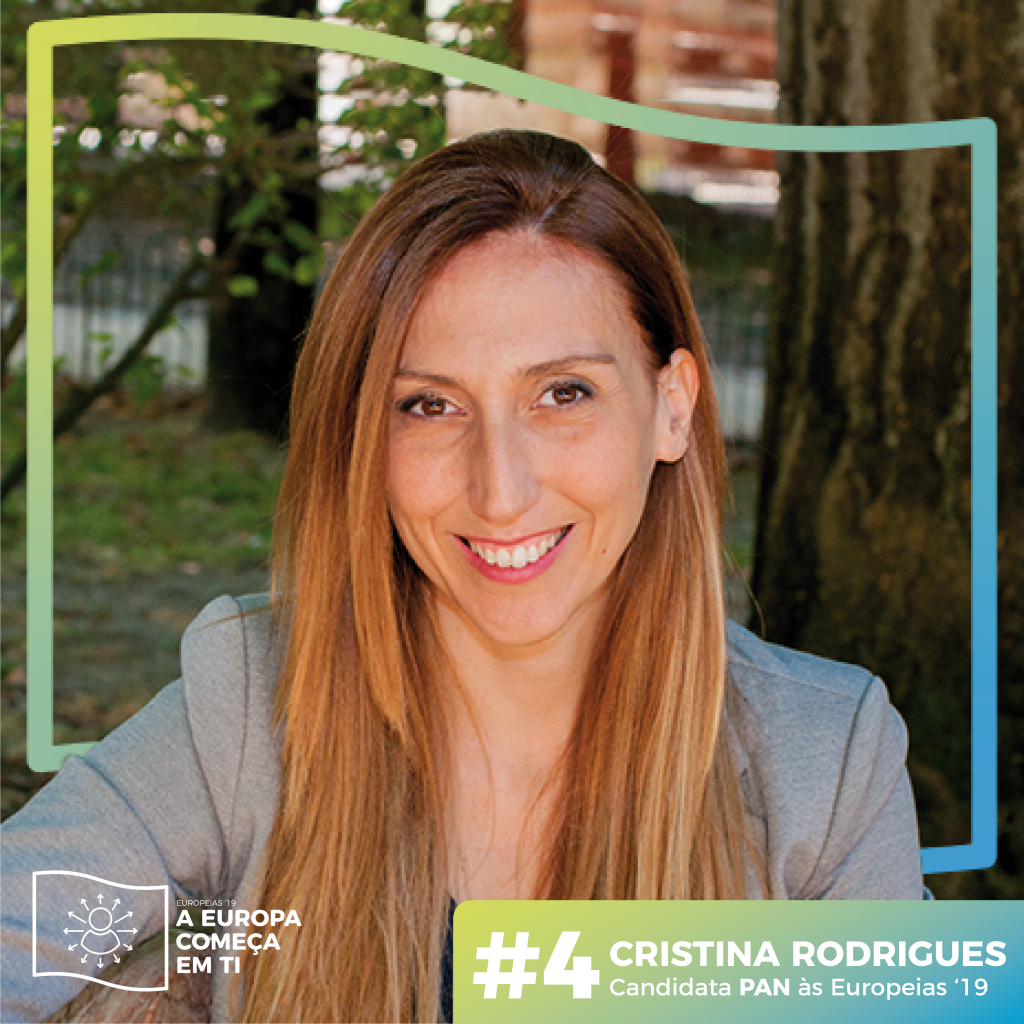 Cristina Rodrigues Candidata às Europeias 2019 pelo PAN