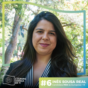 Inês Sousa Real Candidata às Europeias 2019 pelo PAN