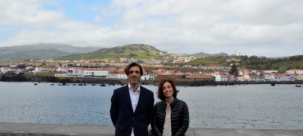 fotografia de Pedro Neves e Sónia Domingos candidatos do PAN às Europeias 2019