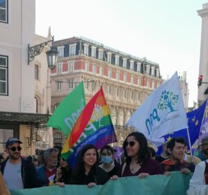 Manifestação Inês Sousa Real
