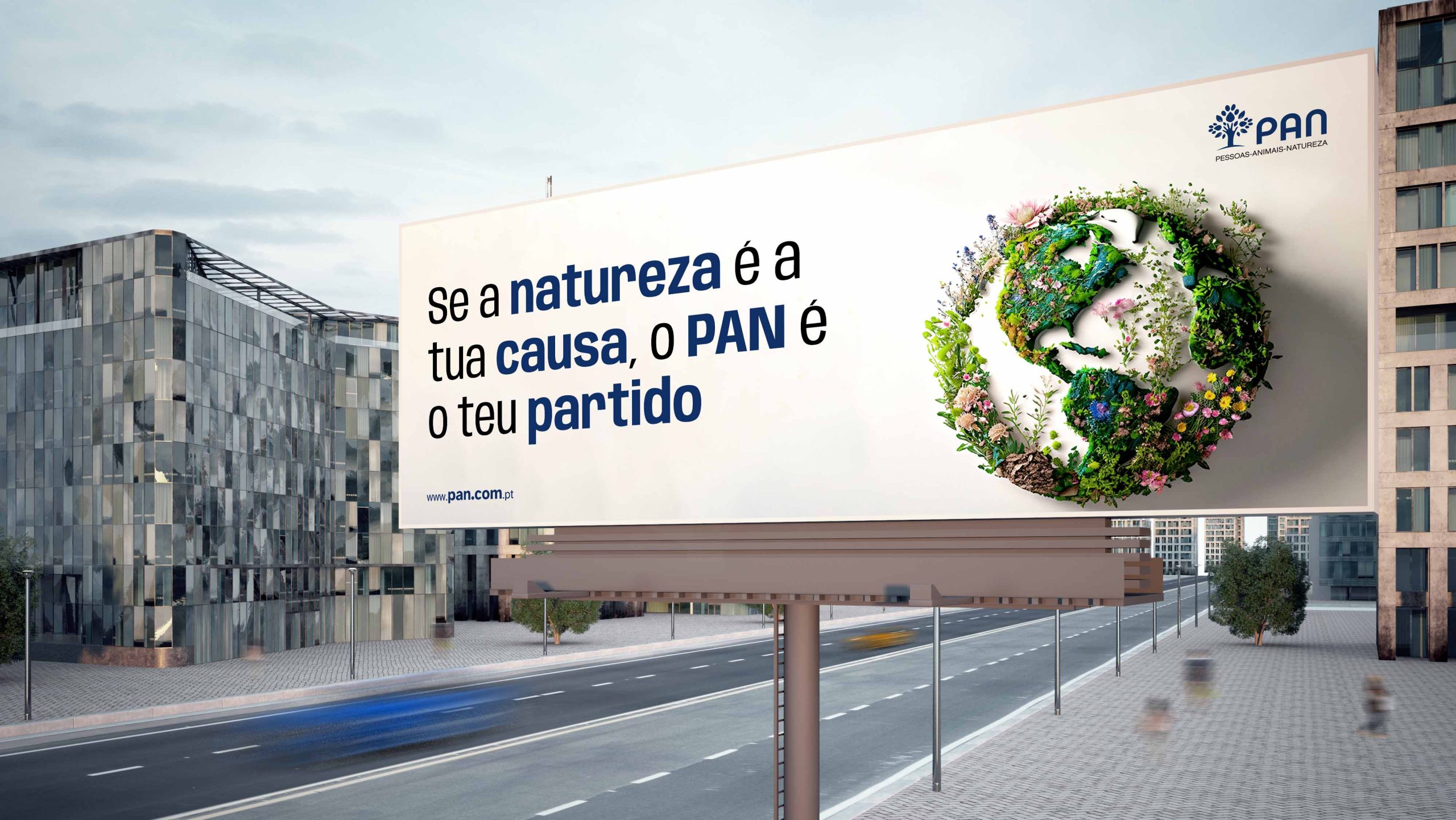 PAN lança campanha de outdoors em torno das causas do partido com